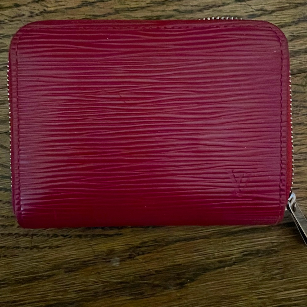 Louis Vuitton 2013 Epi Leather Zippy Coin Purse Red
